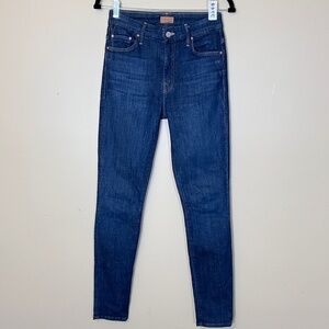 Mother High Waisted Looker Clean Sweep Jeans - Women's Size 25 - Blue